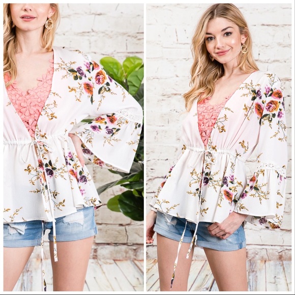 Angel Spell Bound Kimono Top - Picture 5 of 8